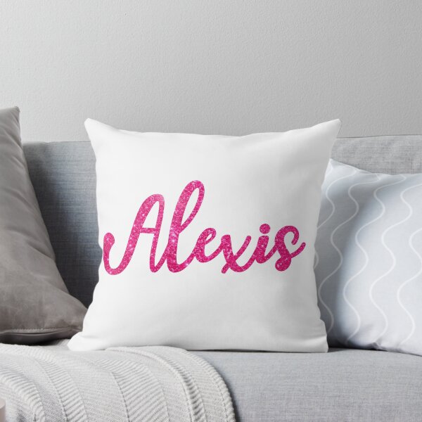 Item preview, Alexis Hot Pink Sparkly Personalised Name Design designed and sold by CamilasPrints.