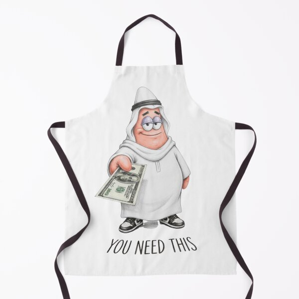 Item preview, Funny Sheikh Patrick Star "You Need This" Parody Sketch Art designed and sold by jhgjykuo.