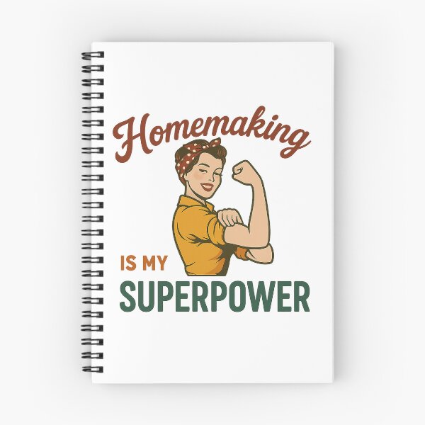 Item preview, Homemaking Is My Superpower – Vintage Retro Housewife designed and sold by ViViCollective.