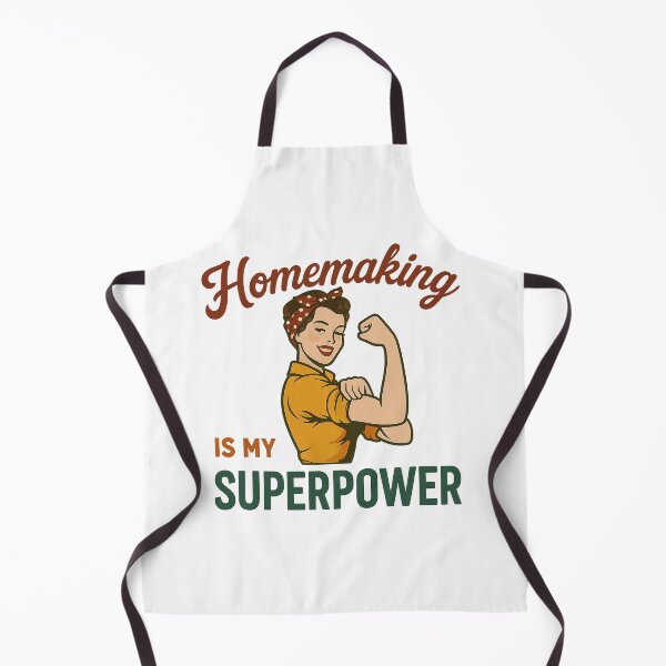 Item preview, Homemaking Is My Superpower – Vintage Retro Housewife designed and sold by ViViCollective.