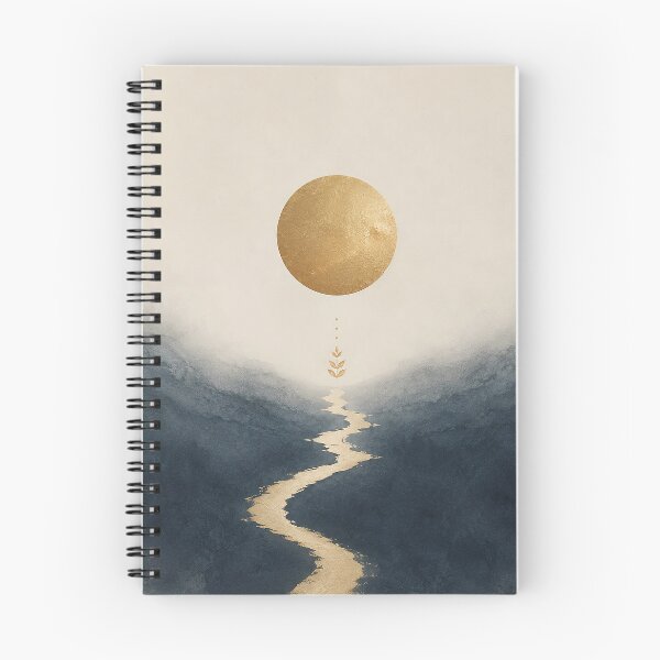 Item preview, The Golden Path – Spiritual Journey Landscape Art designed and sold by SacredLensV.