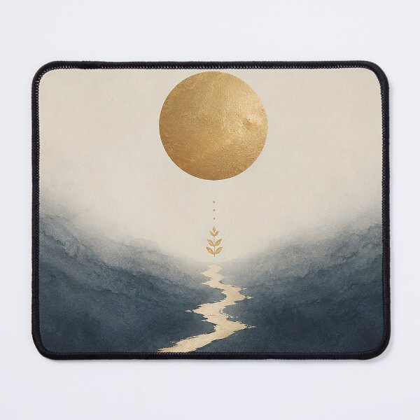 Item preview, The Golden Path – Spiritual Journey Landscape Art designed and sold by SacredLensV.