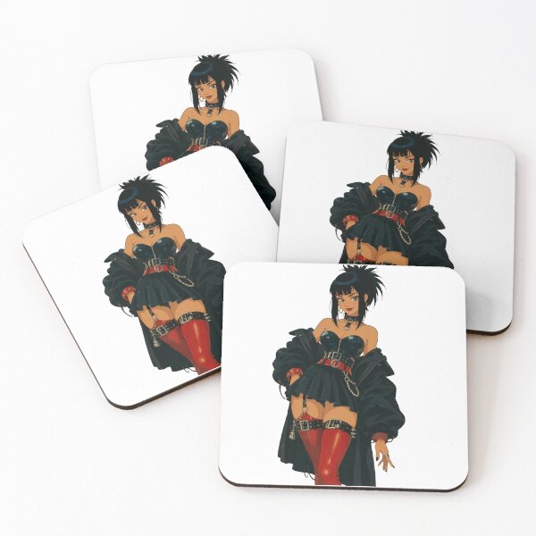 Item preview, Retro Roller Skate Anime Girl - Vintage Cel Shaded Toon Art designed and sold by  Hollow Moon Studios..