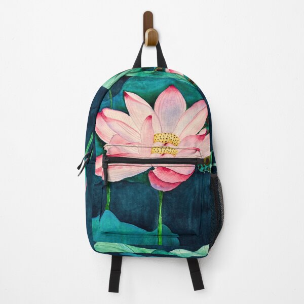 Item preview, Lotus at Dusk | Pink Lotus Botanical Watercolour designed and sold by ArithraStudio.