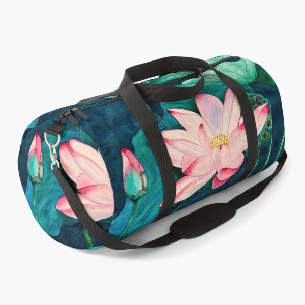 Item preview, Lotus at Dusk | Pink Lotus Botanical Watercolour designed and sold by ArithraStudio.