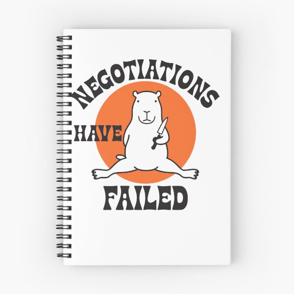 Item preview, Negotiations have failed capybara meme designed and sold by MOCH- ART.