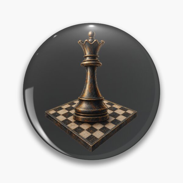 Item preview, Dark Chess Queen Elegant Isometric Art designed and sold by PrintGo26.