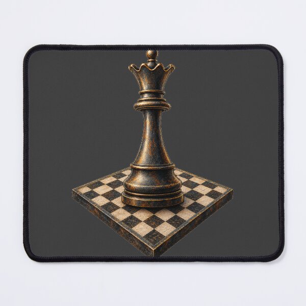 Item preview, Dark Chess Queen Elegant Isometric Art designed and sold by PrintGo26.