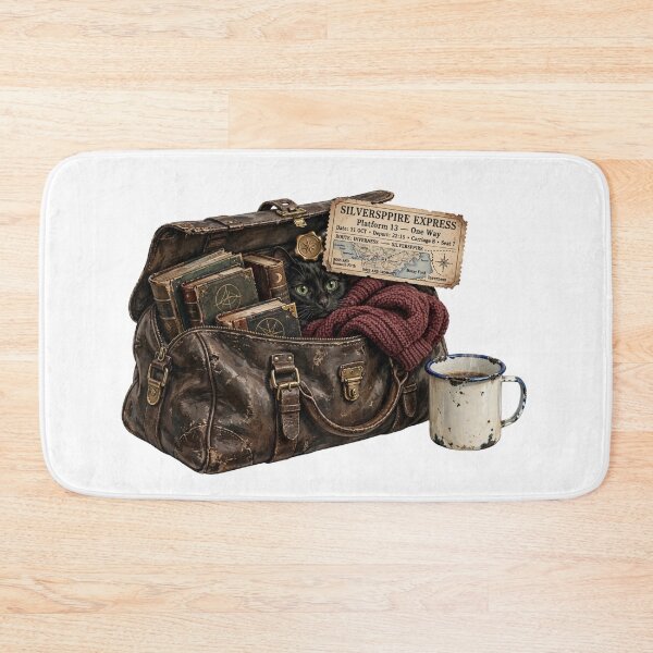 Item preview, Silverspire Academy of the Arcane Arts part 2 - Silverspire Express Ticket | Dark Academia Magic School Bag designed and sold by Neurospicy Trolls.