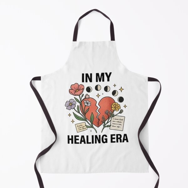 Item preview, In My Healing Era — Floral Self Love & Wellness Design designed and sold by Tipsy24.