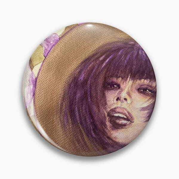 Item preview, Within the Circle | Botanical Woman Watercolour Portrait designed and sold by ArithraStudio.