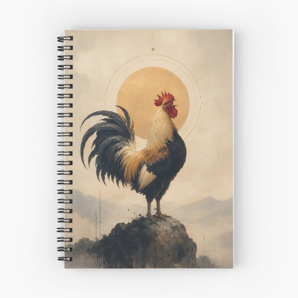 Item preview, The Sacred Call – Rooster Spiritual Symbolic Art designed and sold by SacredLensV.