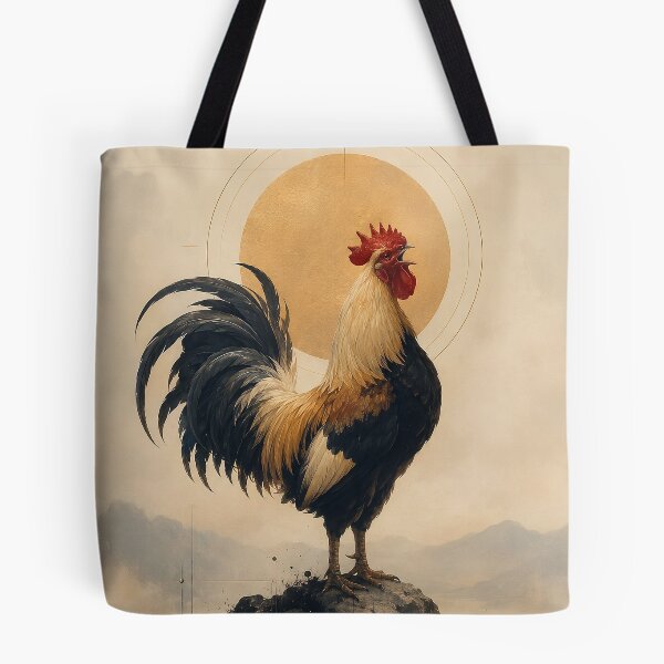 Item preview, The Sacred Call – Rooster Spiritual Symbolic Art designed and sold by SacredLensV.