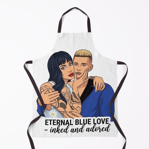 Aperçu de l'œuvre Tori et Royce Amour Éternel Bleu Romance Tatouée en Boîte de Nuit créée et vendue par QueenNightLife.