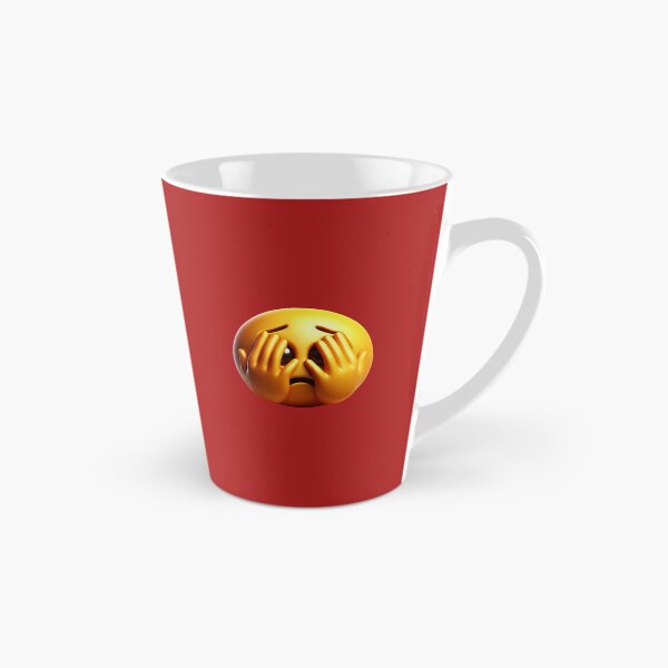 Item preview, 3D Overwhelmed Emoji Covering Face designed and sold by Creatby7030.