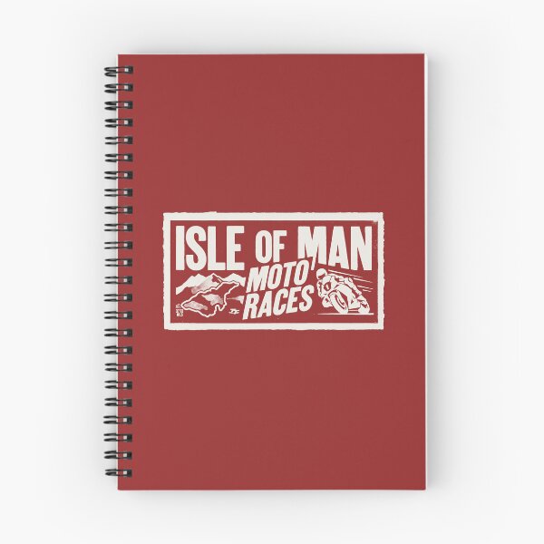 Item preview, Isle of Man Moto Races Vintage Tourist Trophy Biker designed and sold by KiwiRider.