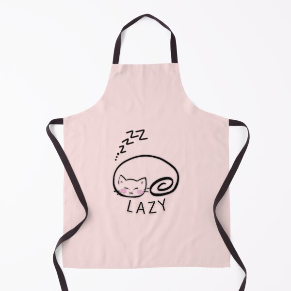 Item preview, Lazy Cat Aesthetic - Cute Sleepy Kitty Cartoon | Cozy Introvert Mood Design designed and sold by LowLightStd.