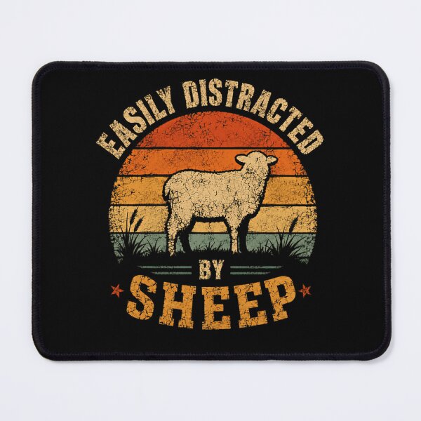 Item preview, Easily Distracted By Sheep Farmer Animal Lover designed and sold by HumansStuck12.