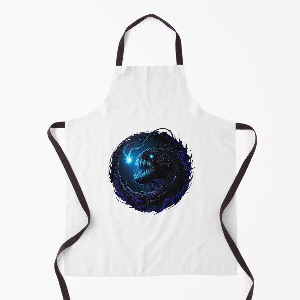 Item preview, Black Devil Anglerfish Deep Sea Natural History Art designed and sold by AMICO77.