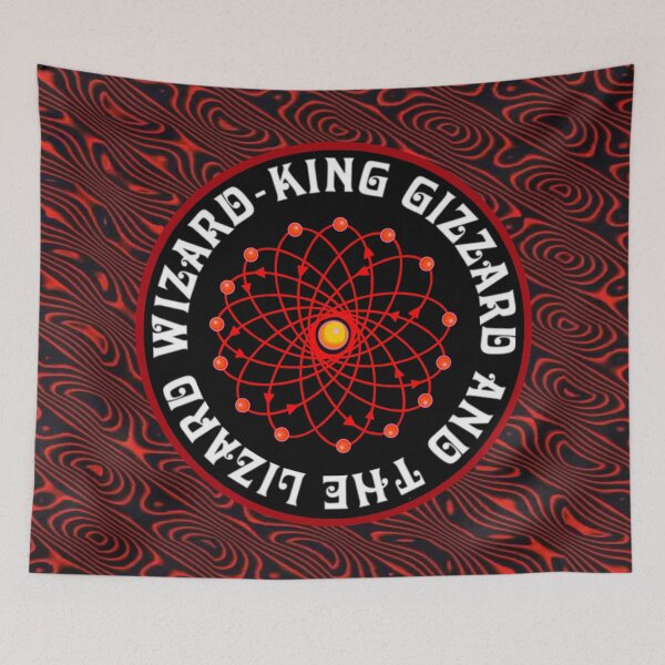 Item preview, King Gizzard and the Lizard Wizard  - Atomic designed and sold by Q Art & Design .