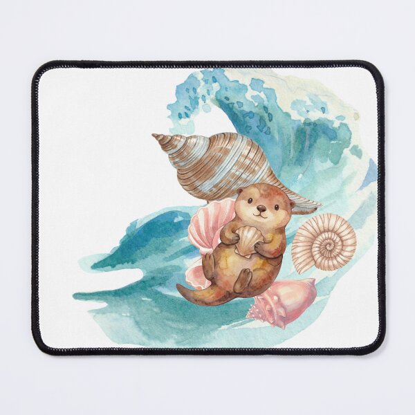 Item preview, Otter with shells designed and sold by BloomWears.