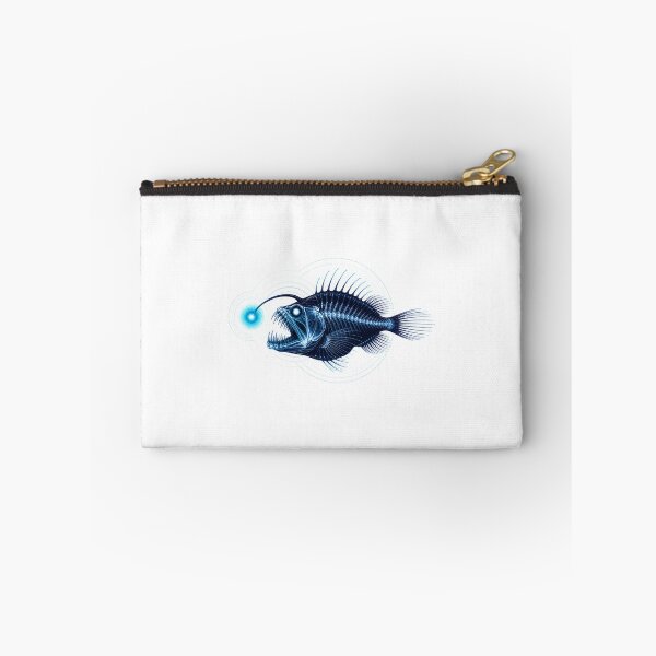 Item preview, Black Devil Anglerfish Deep Sea Natural History Art designed and sold by AMICO77.