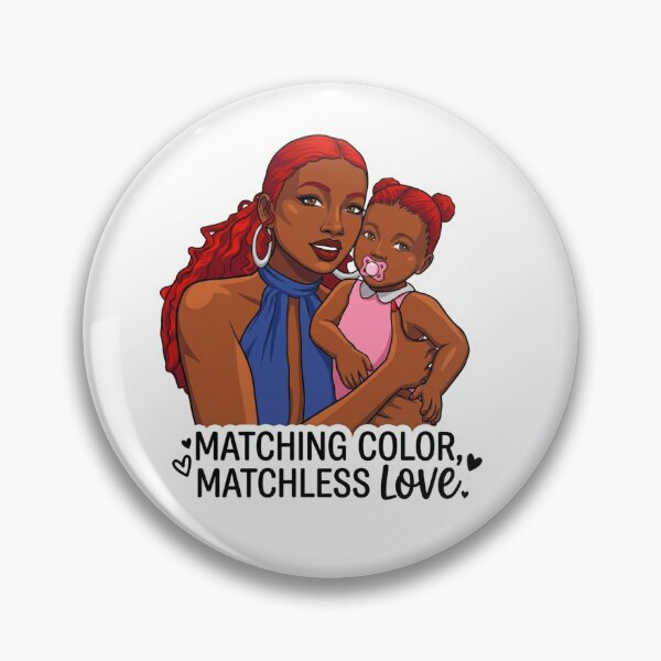 Item preview, Matching Color, Matchless Love Sticker: Mother and Daughter designed and sold by QueenNightLife.