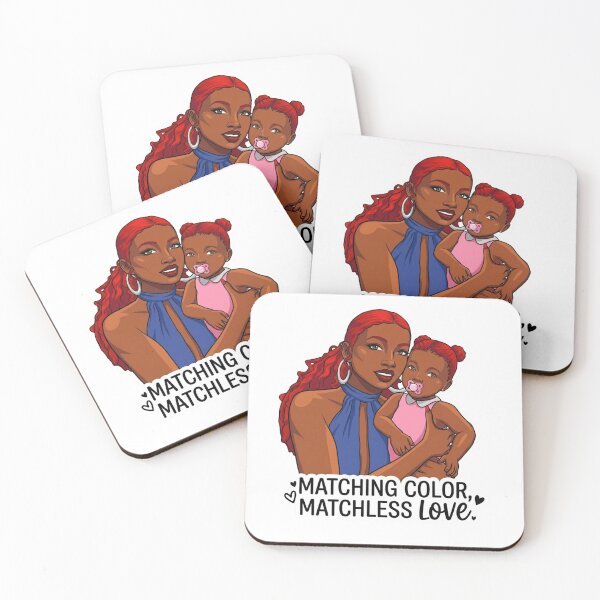 Item preview, Matching Color, Matchless Love Sticker: Mother and Daughter designed and sold by QueenNightLife.