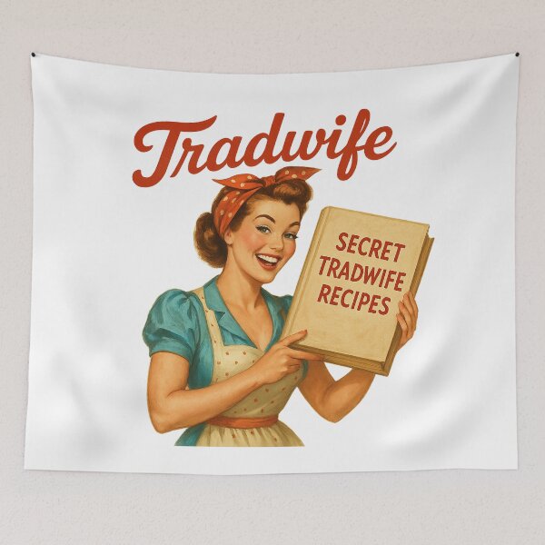 Item preview, Tradwife – Vintage Pin-Up Secret Recipes Scene designed and sold by ViViCollective.