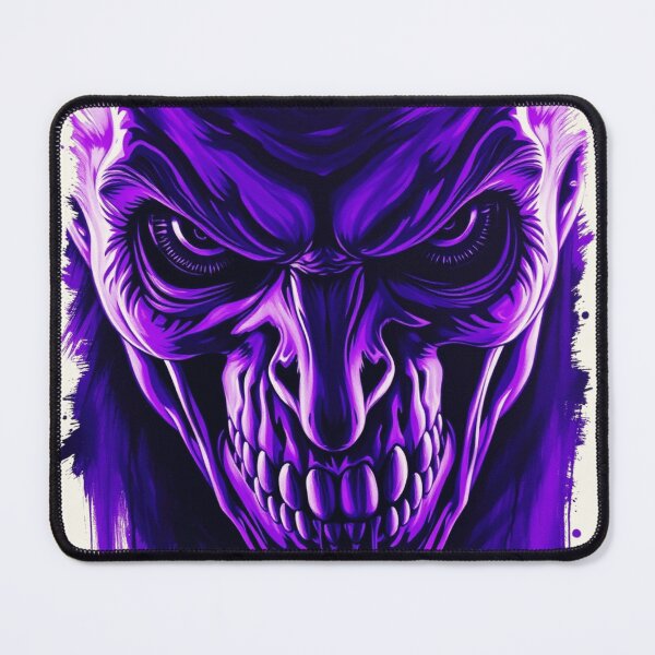 Item preview, Neon Purple Demonic Monster Grin Gothic Cyberpunk Horror Art designed and sold by ERODED SELF.