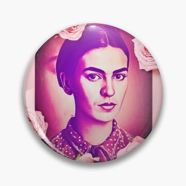 Item preview, Pink Roses Young Frida  designed and sold by reggiemercedes.