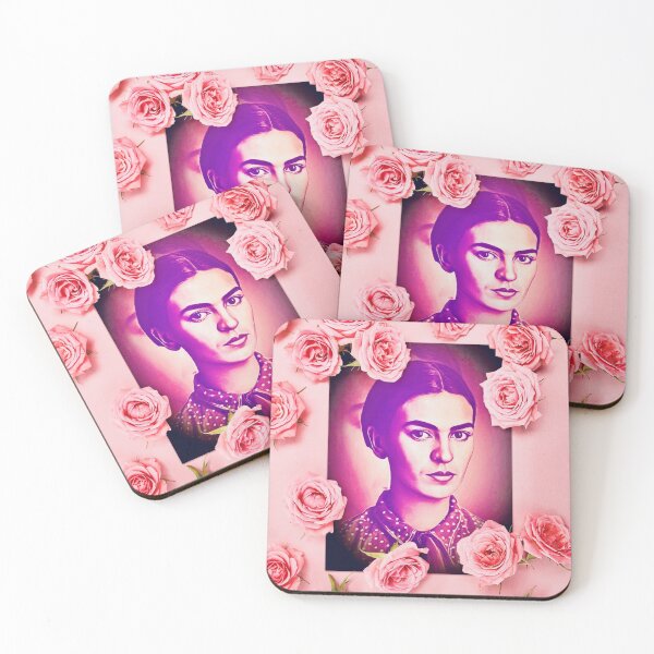 Item preview, Pink Roses Young Frida  designed and sold by reggiemercedes.