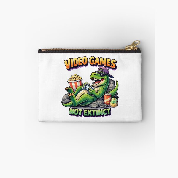 Item preview, Video Games Not Extinct Funny T Rex Gamer Dinosaur Design designed and sold by The-T-In-Retro.