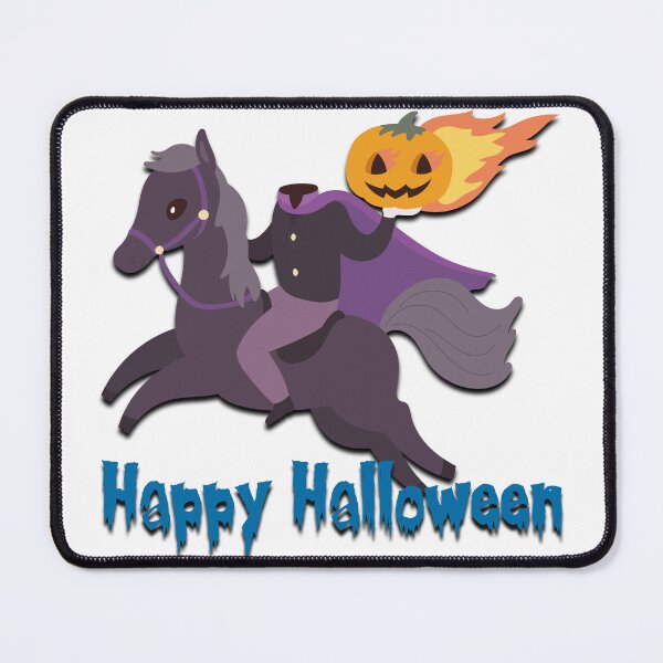 Item preview, Happy Halloween Headless Horseman On Halloween Nigh designed and sold by Henrylizarraga.