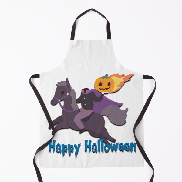 Item preview, Happy Halloween Headless Horseman On Halloween Nigh designed and sold by Henrylizarraga.