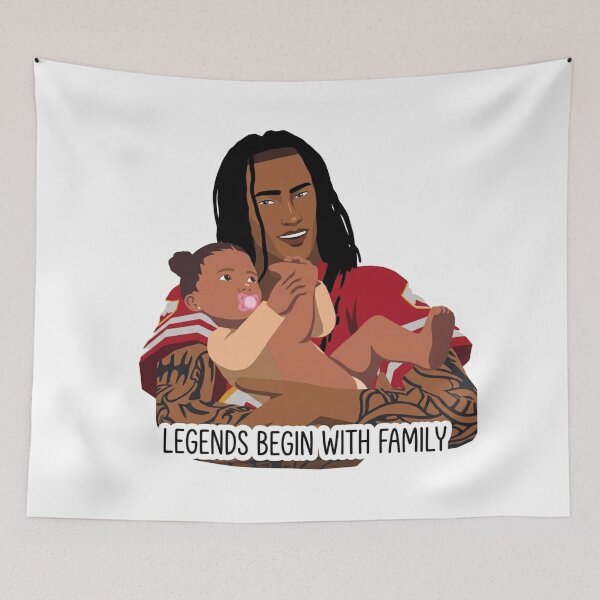 Item preview, Legends Begin With Family  designed and sold by QueenNightLife.