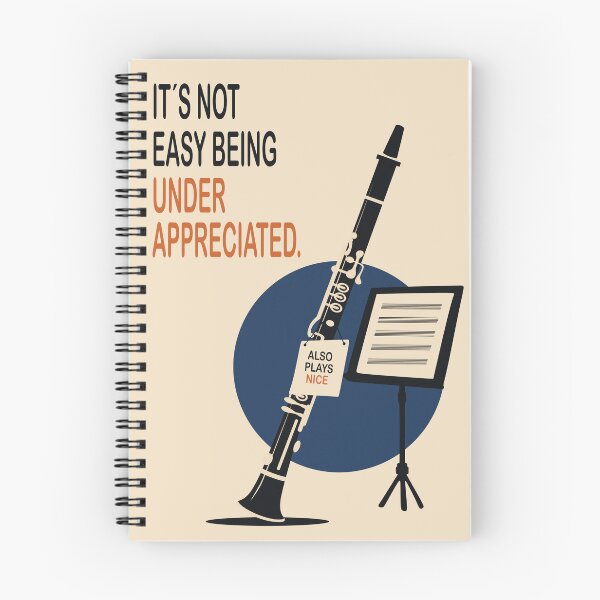 Item preview, Clarinet Art Print | Funny Clarinet Player Print | Musician Gift | Retro Music Art designed and sold by Studio pod Burom.