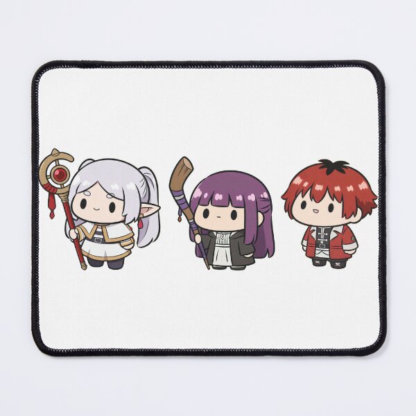 Item preview, Frieren: Beyond Journey's End: Chibi Trio designed and sold by NarwhalXV.