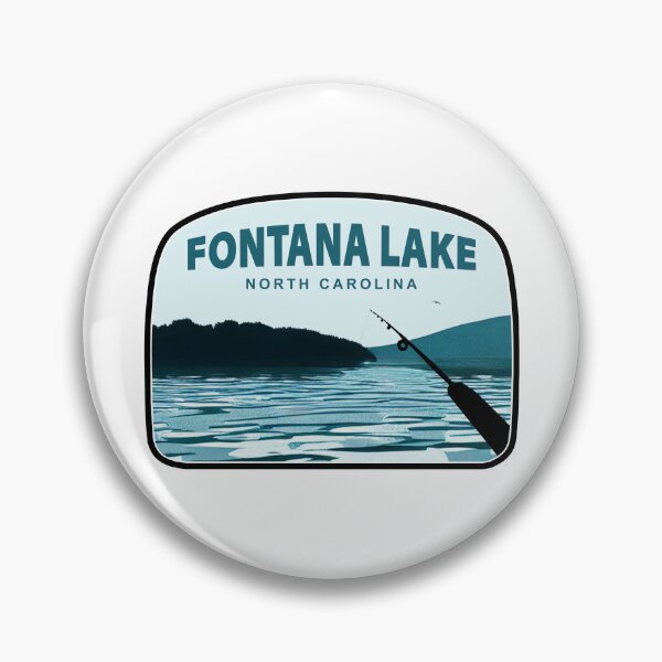 Item preview, Fontana Lake North Carolina Fishing Rod designed and sold by Esskay Designs.