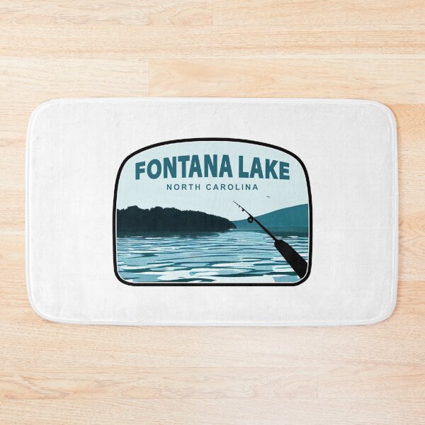 Item preview, Fontana Lake North Carolina Fishing Rod designed and sold by Esskay Designs.