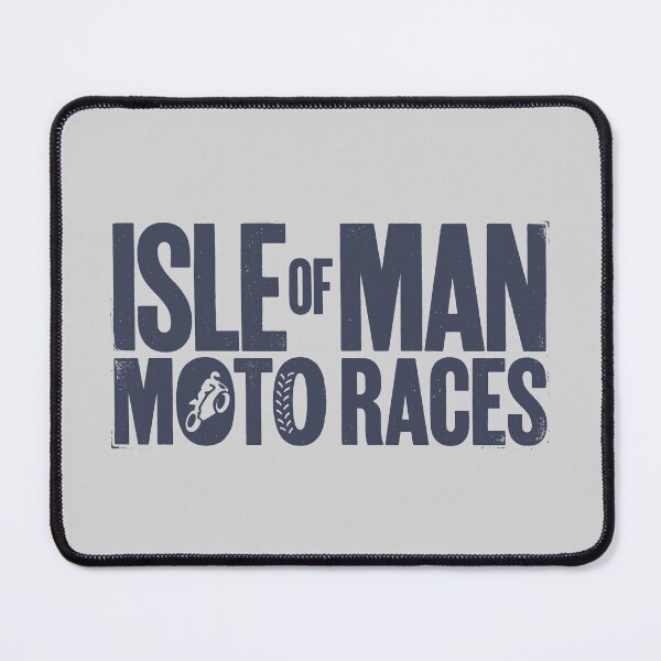 Item preview, Isle of Man Moto Races Bold Biker Typography Racing designed and sold by KiwiRider.