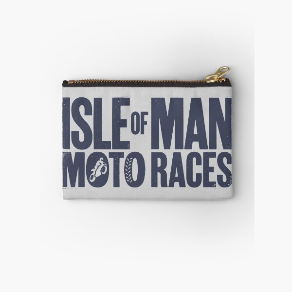 Item preview, Isle of Man Moto Races Bold Biker Typography Racing designed and sold by KiwiRider.