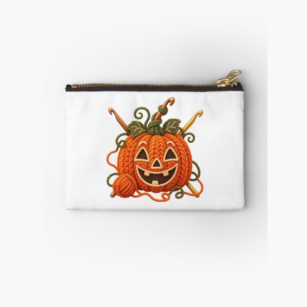 Item preview, Crochet Pumpkin Autumn Yarn Craft Botanical Art designed and sold by AMICO77.