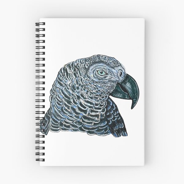 Item preview, Grey Parrot (no background) designed and sold by Ruby Tiger Creations.