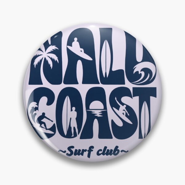 Item preview, NALU COAST Surf Club | Retro Surf Typography designed and sold by Nalu Coast.