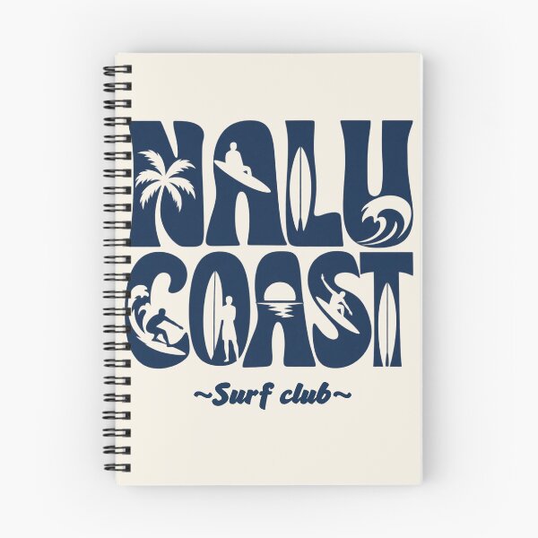 Item preview, NALU COAST Surf Club | Retro Surf Typography designed and sold by Nalu Coast.
