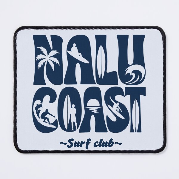 Item preview, NALU COAST Surf Club | Retro Surf Typography designed and sold by Nalu Coast.