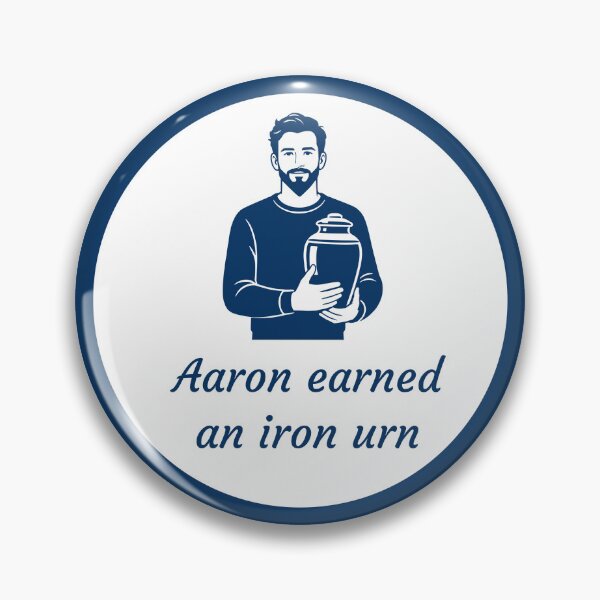 Item preview, Aaron earned an iron urn designed and sold by Wolf-Essentials.