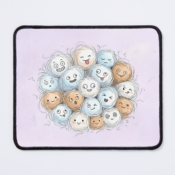 Item preview, Cute Dragons Beard Candy Kawaii Asian Sweets Illustration designed and sold by DuckOddity.