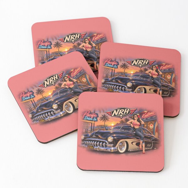 Item preview, Pacific Coast Custom Classic Car designed and sold by Normandy Road Heritage™ - Vintage Garage Art.